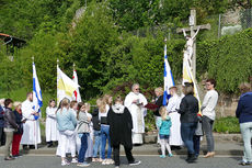 Bittprozession an Christi Himmelfahrt (Foto: Karl-Franz Thiede)